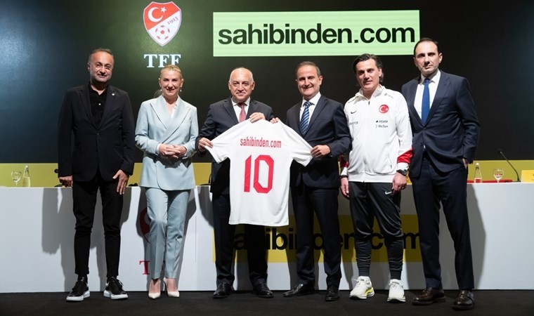 Sahibinden.com, Kadın ve Erkek A Mili Futbol Takımlarının sponsoru oldu!