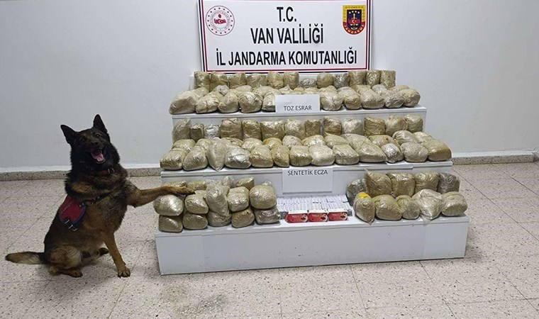 Van'da 129 kilo uyuşturucu ele geçirildi: 7 tutuklama