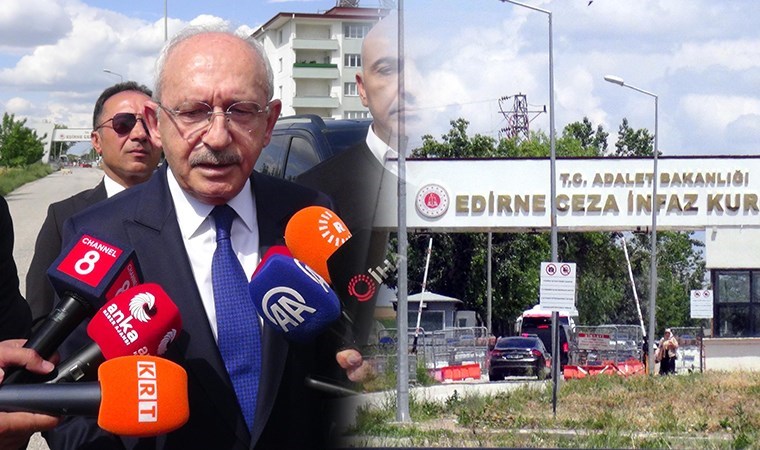 Kılıçdaroğlu, Selahattin Demirtaş'ı ziyaret etti: 'İçeride tutulmasını asla doğru bulmuyorum'