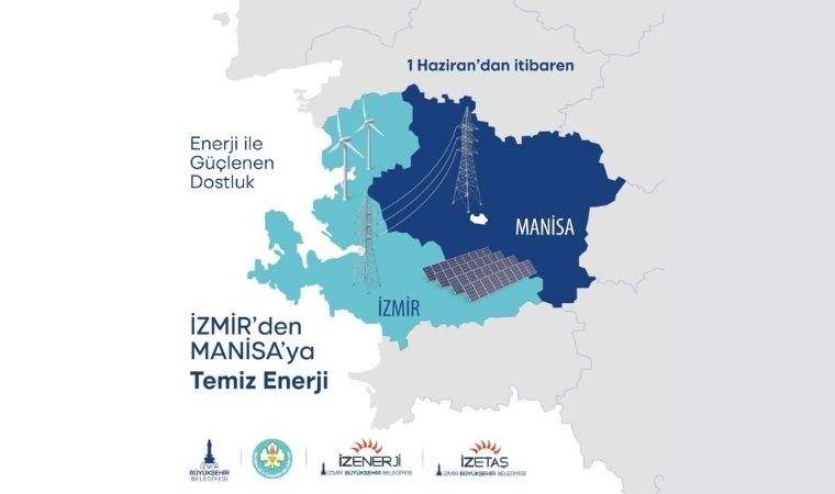 İzmir'den Manisa'ya temiz enerji