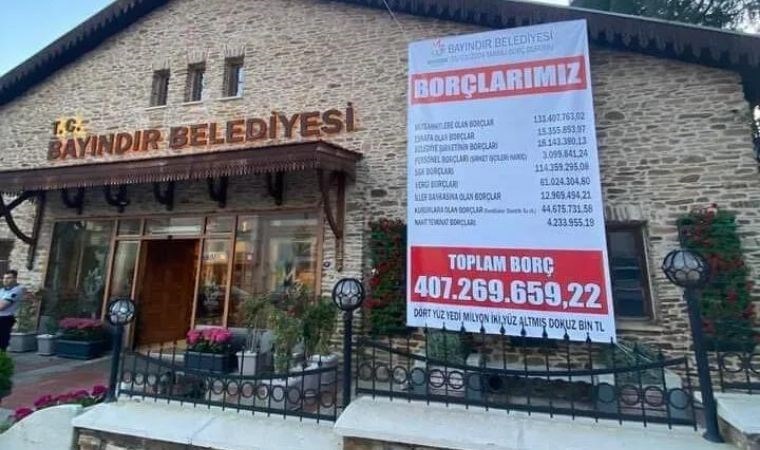 AKP’den belediyeye 400 milyon borç kaldı