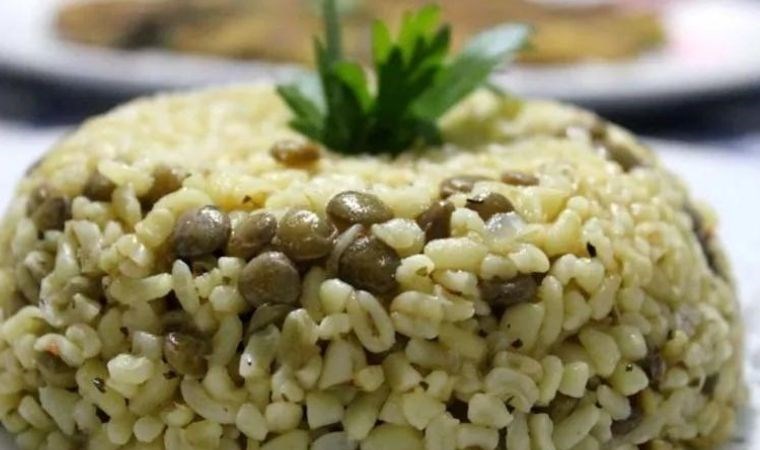 Antakya usulü mercimekli bulgur pilavı tarifi