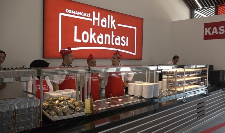 Bursa'nın ilk Halk Lokantası açıldı