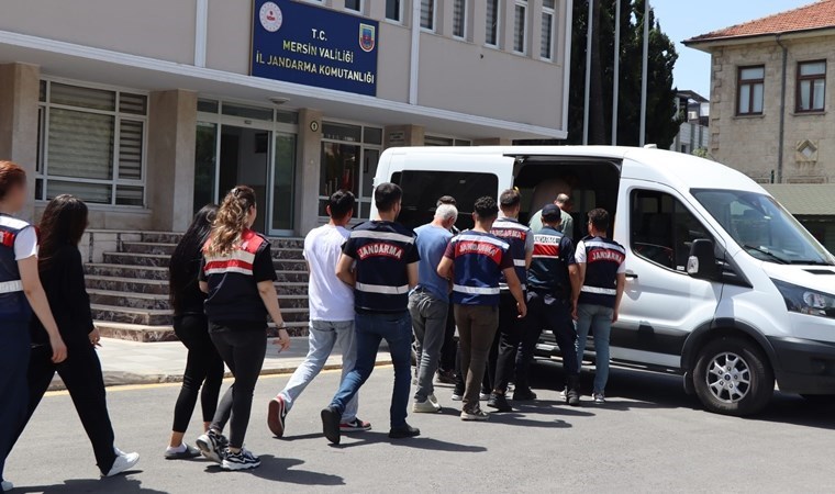 Mersin'de yasadışı bahis operasyonu: 11 gözaltı