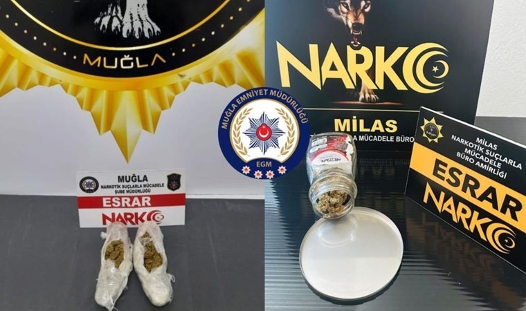 Muğla’da uyuşturucu operasyonu: 2 tutuklama