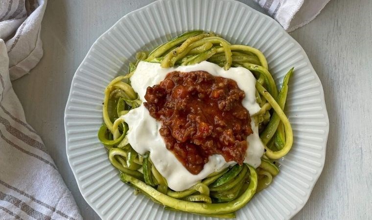 Makarnanın alternatifi: Kabak spagetti tarifi