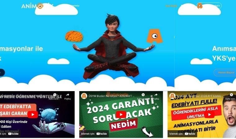 Animonik’in yapay zeka destekli animasyonları, AYT’nin edebiyat sorularında başarının anahtarı oluyor