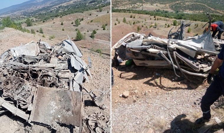 TIR dorsesindeki beton blok, otomobilin üzerine düştü: 1 ölü, 1 yaralı