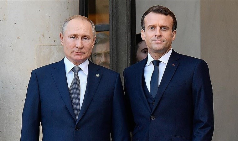 Macron'dan Putin'e diyalog çağrısı: 'Mutlak bir samimiyetle konuşuyorum...'