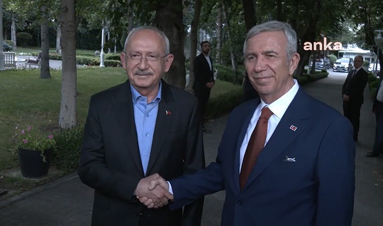 Kemal Kılıçdaroğlu ile Mansur Yavaş bir araya geldi: İki isim de görüşme öncesi açıklamalarda bulundu