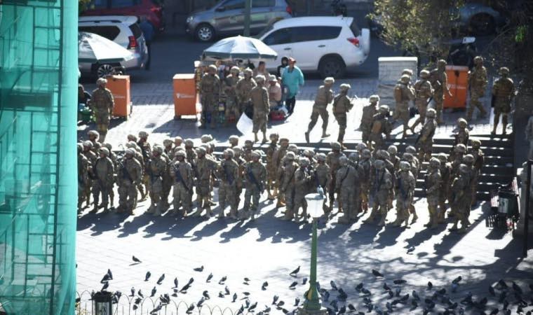 Bolivya'da darbe girişiminin ardından 17 kişi gözaltına alındı