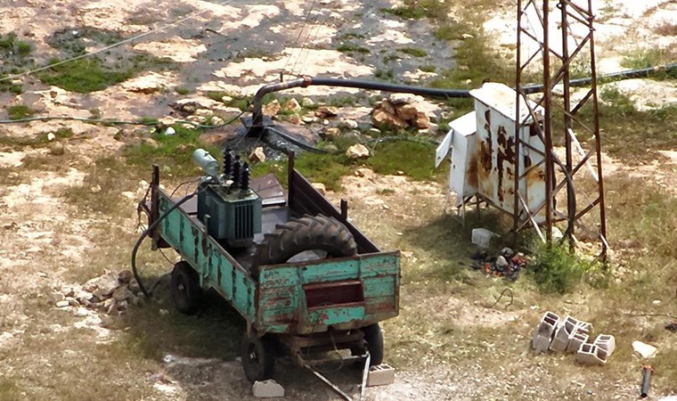 Şanlıurfa'da 6 mahalleye enerji veren trafo binası kundaklandı