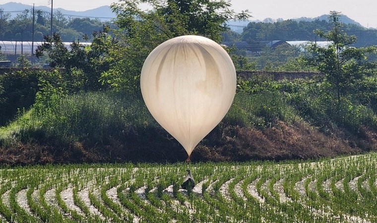 Kuzey Kore'ye 'çöp balon' yanıtı: Anlaşmayı askıya alacak