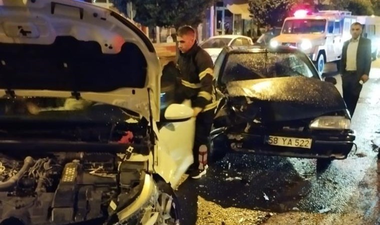 Kars’ta trafik kazası: 2 yaralı