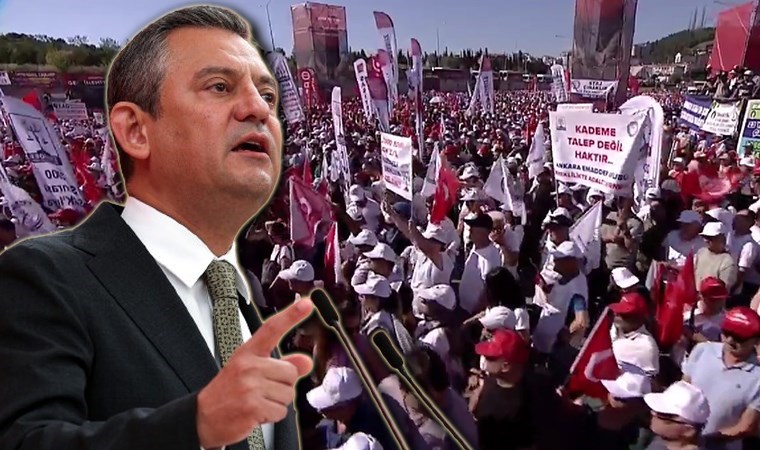 CHP'den Gebze'de 'Geçinemiyoruz' mitingi... Özgür Özel'den iktidara 'asgari ücret' tepkisi: 'Enflasyon eziyor, zam gelmiyor!'