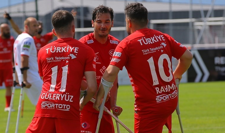 Türkiye Ampute Milli Futbol Takımı, Avrupa Şampiyonu!