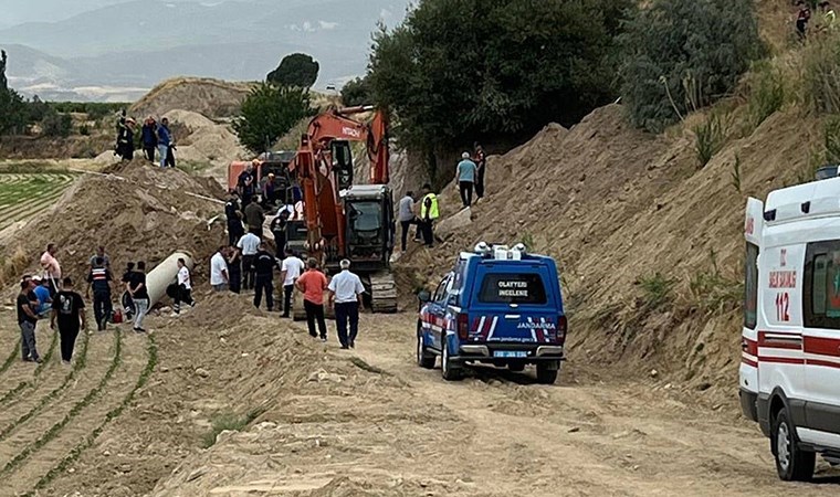 Denizli'de toprak kayması: 1 işçi hayatını kaybetti, 1 işçi ağır yaralı