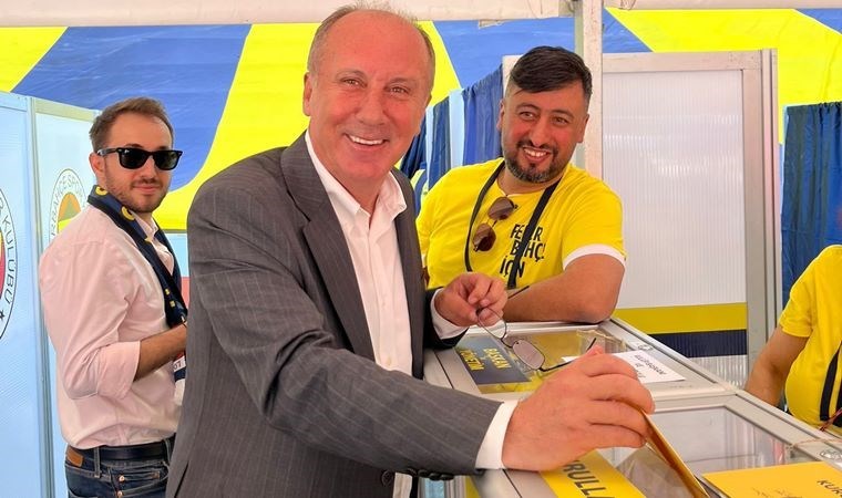 Muharrem İnce Fenerbahçe başkanlık seçimlerinde oyunu kullandı