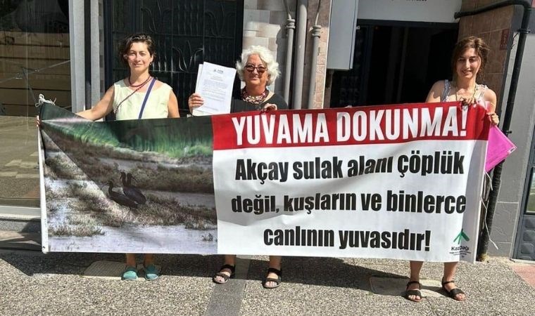 Akçay Sulak Alanı için 2 bin imza!