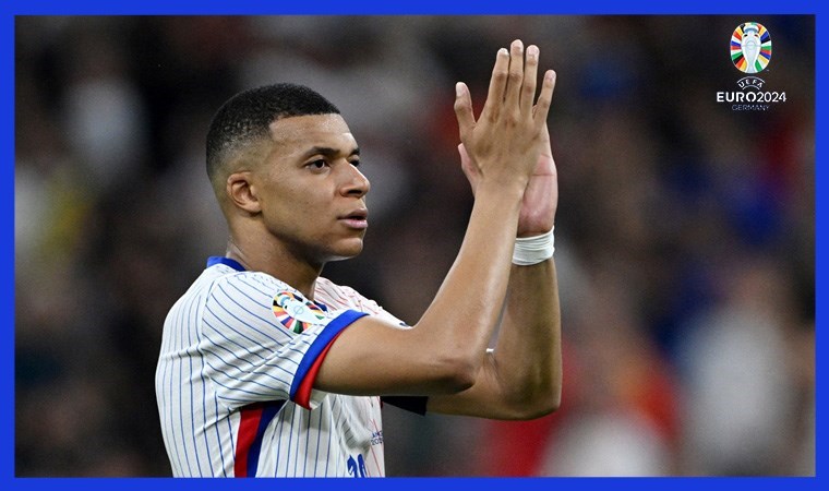 Mbappe, EURO 2024'ü tek golle tamamladı!