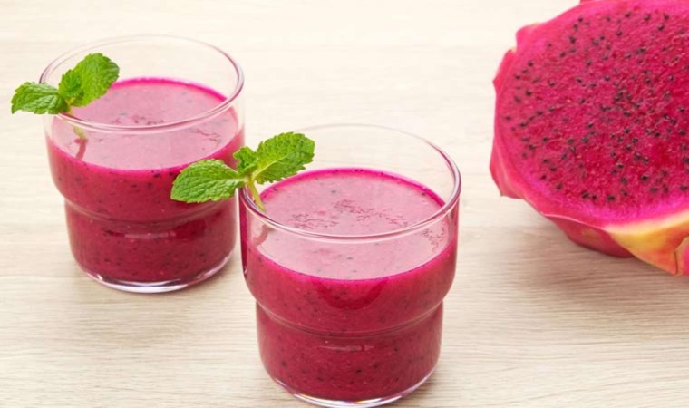 Egzotik ve besleyici: Ejder meyveli smoothie tarifi