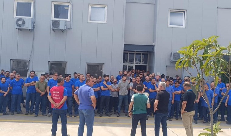 ZF’nin dört fabrikasında 2 bine yakın işçi eylemde: 'ZF'de hak gaspına izin vermeyeceğiz!'