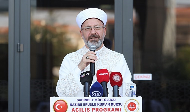 Diyanet İşleri Başkanı Ali Erbaş 'yaz Kuran kurslarına' kaç çocuğun katıldığını açıkladı