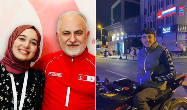 Eski Kızılay Başkanı’nın kızı motosiklete çarptı, 17 yaşındaki çocuk hayatını kaybetti: Feci kazanın görüntüleri ortaya çıktı!