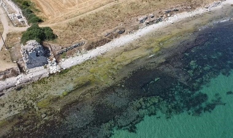 Roma dönemine ait Parion Antik Kenti'nin 2'nci antik limanı bulundu