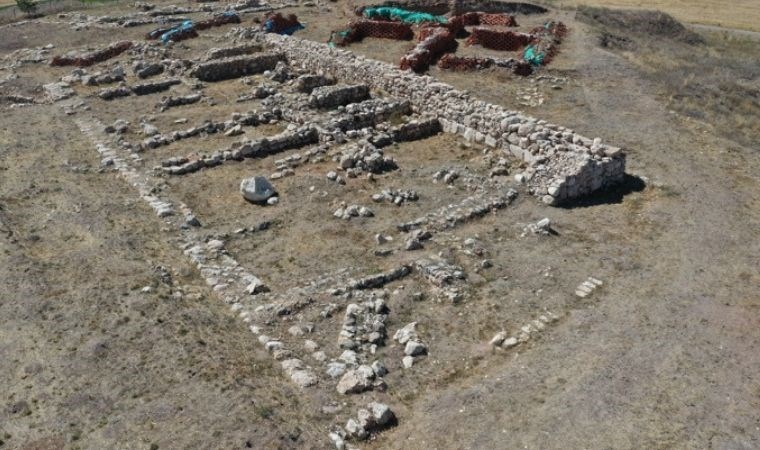 Kayalıpınar kazılarında ortaya çıkan yapıda tapınak izine rastlandı