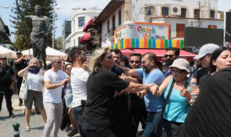 Antalya'da 'Onur Ayı' açıklamasına polis müdahalesi: 4 gözaltı