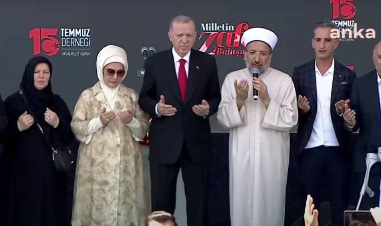 Erdoğan 15 Temmuz darbe girişiminin 8. yılında konuştu