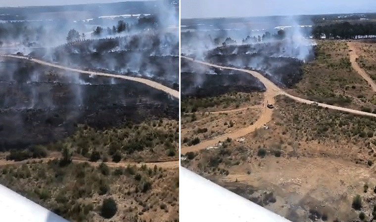 Antalya’da orman yangını!