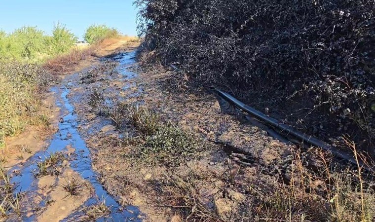 Sızıntı harekete geçirdi: Adıyaman'da petrol boruları patladı