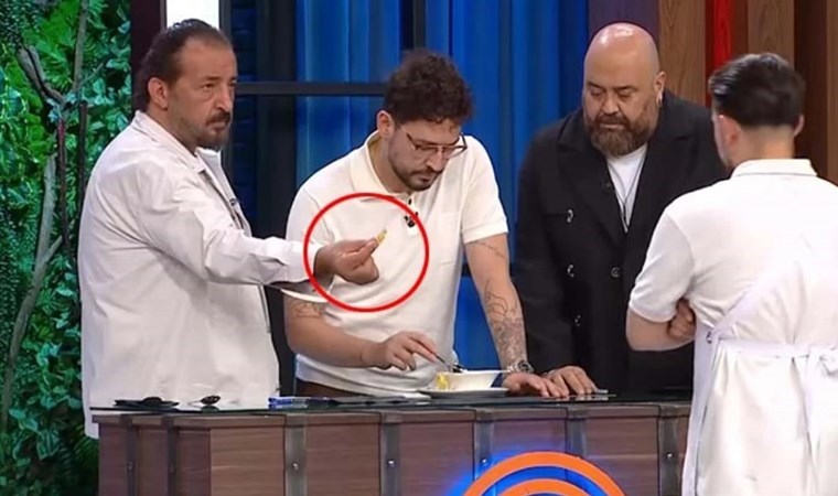 MasterChef Türkiye'de beklenmedik olay! Yarışmacının tabağından çıkan herkesi şaşkına çevirdi...