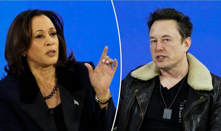 Elon Musk, Kamala Harris'i hedef aldı: Soros'un 'kuklası' olarak niteledi