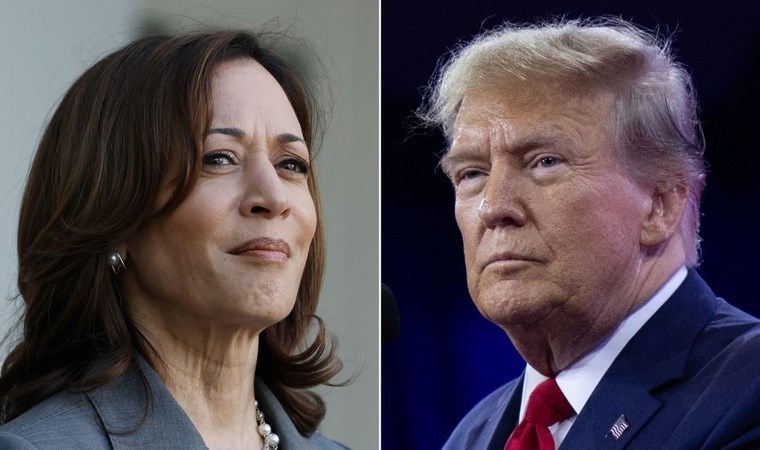 Trump, Harris’i hedef aldı: ABD’yi yok edecek radikal solcu bir deli