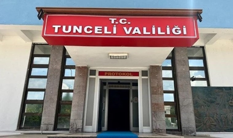 Tunceli'de bazı eylem ve etkinliklerin yapılması geçici süreyle izne bağlandı