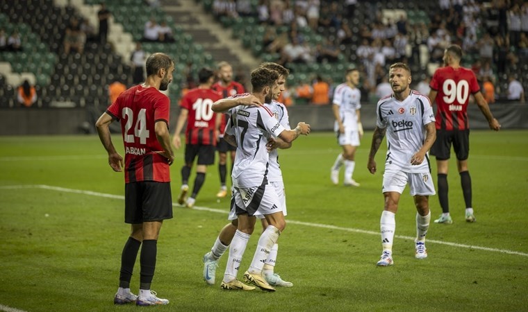 Rafa Silva yıldızlaştı: Beşiktaş, hazırlık maçında Gençlerbirliği'ni mağlup etti!