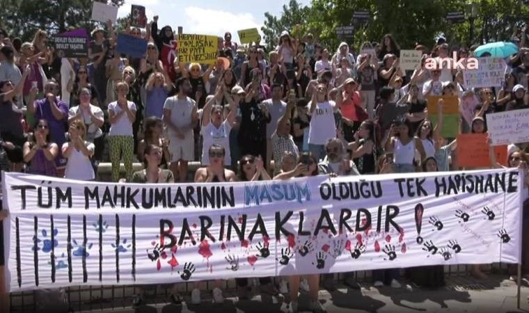 Anıtpark'ta 'katliam' protestosu: 'O paylardan yüzde 1’ini verseniz kurtarırız'