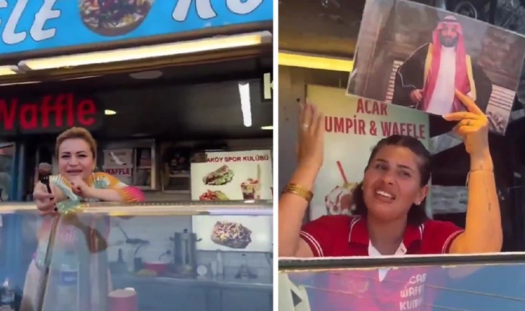 Ortaköy’de 'Prens Selman' fotoğrafıyla müşteri çekmeye çalışan kumpircilere ceza: İşletme kapatılabilir!