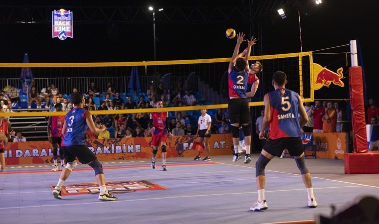 Red Bull Back Line’da kazanan Volleyball Legends