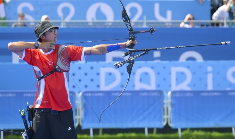 Mete Gazoz Paris 2024'te zorlanmadan ikinci turda!