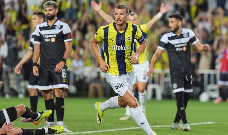 Fenerbahçe'nin Lugano galibiyeti Avrupa basınında: 'Dzeko, Mourinho'nun imdadına yetişti'