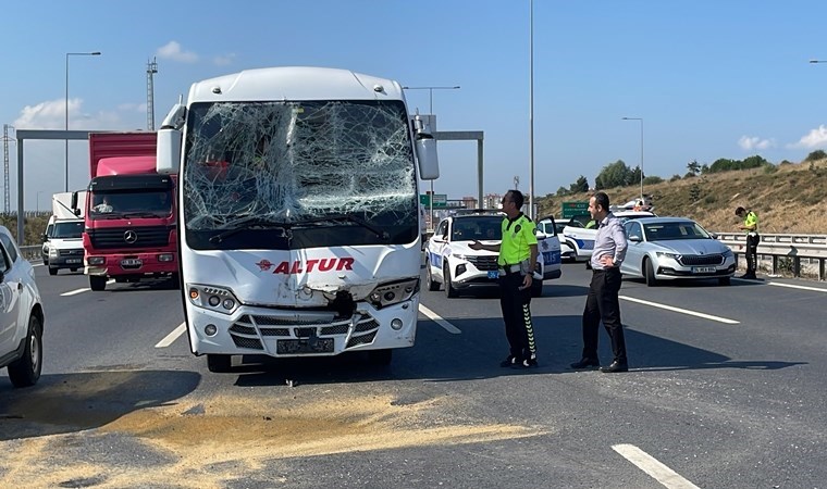 Kuzey Marmara Otoyolu'nda feci kaza... Yaralılar var!