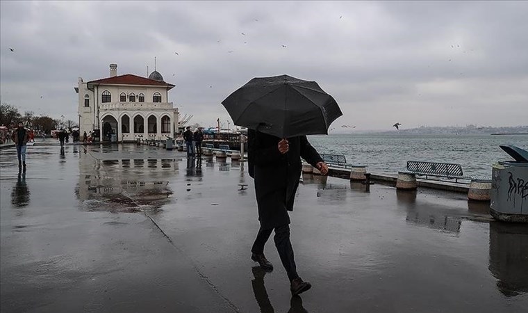 İstanbul'un bazı bölgelerinde yağış etkili oluyor