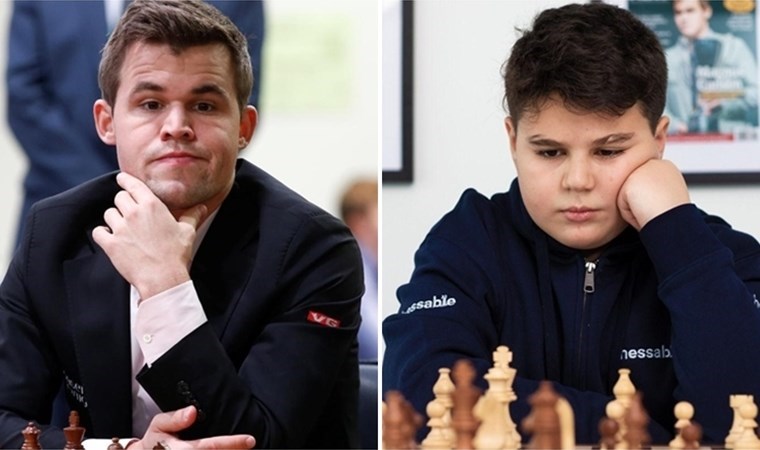 Yağız Kaan Erdoğmuş, Magnus Carlsen'i 41 saniyede mat etti!