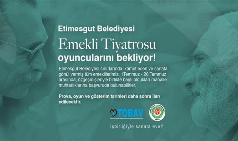 Beşikçioğlu, Emekli Tiyatrosu İle Emeklilere Yeni Bir Hayat Kapısı Açıyor