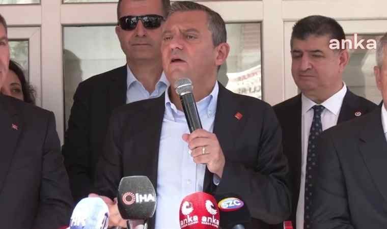 CHP Genel Başkanı Özgür Özel: İktidarda halkın iktidarı yok