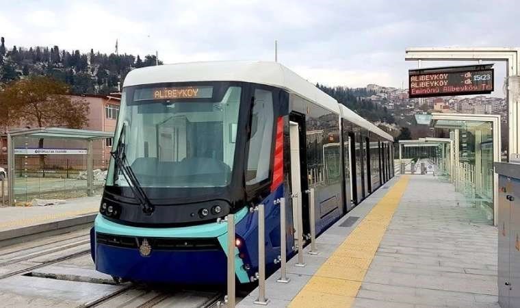 Eminönü-Alibeyköy Tramvay Hattı'nın bir bölümünde seferler yapılamıyor